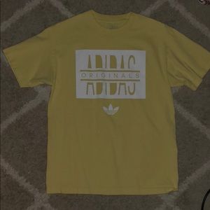 Adidas Original Yellow Tee